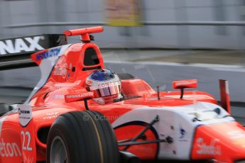 © Octane Photographic Ltd. GP2 Autumn Test – Circuit de Catalunya – Barcelona. Tuesday 30th October 2012 Morning session - Arden International - Simon Trummer. Digital Ref : 0551cb1d5673