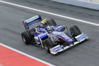 © Octane Photographic Ltd. GP2 Autumn Test – Circuit de Catalunya – Barcelona. Tuesday 30th October 2012 Morning session - Venezuela GP Lazarus - Julian Leal. Digital Ref : 0551cb1d5775