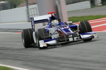 © Octane Photographic Ltd. GP2 Autumn Test – Circuit de Catalunya – Barcelona. Tuesday 30th October 2012 Morning session - Trident Racing - Marcus Ericsson. Digital Ref : 0551cb1d5813