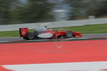 © Octane Photographic Ltd. GP2 Autumn Test – Circuit de Catalunya – Barcelona. Tuesday 30th October 2012 Morning session - Scuderia Coloni - Luca Filippi. Digital Ref : 0551cb1d5855