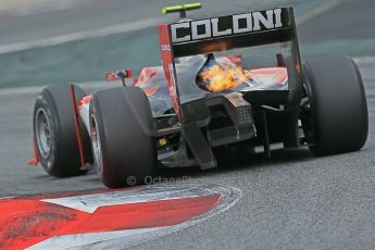 © Octane Photographic Ltd. GP2 Autumn Test – Circuit de Catalunya – Barcelona. Tuesday 30th October 2012 Morning session - Scuderia Coloni - Luca Filippi. Digital Ref : 0551cb1d5883
