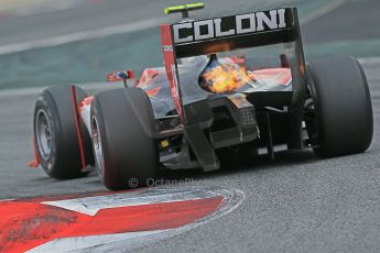 © Octane Photographic Ltd. GP2 Autumn Test – Circuit de Catalunya – Barcelona. Tuesday 30th October 2012 Morning session - Scuderia Coloni - Luca Filippi. Digital Ref : 0551cb1d5883