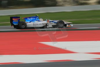 © Octane Photographic Ltd. GP2 Autumn Test – Circuit de Catalunya – Barcelona. Tuesday 30th October 2012 Morning session - Barwa Addax Team - Adrian Quaife-Hobbs. Digital Ref : 0551cb1d6059