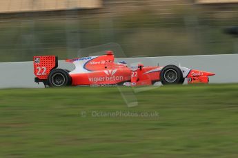 © Octane Photographic Ltd. GP2 Autumn Test – Circuit de Catalunya – Barcelona. Tuesday 30th October 2012 Morning session - Arden International - Simon Trummer. Digital Ref : 0551cb1d6131