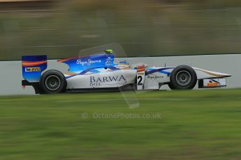 © Octane Photographic Ltd. GP2 Autumn Test – Circuit de Catalunya – Barcelona. Tuesday 30th October 2012 Morning session - Barwa Addax Team - Adrian Quaife-Hobbs. Digital Ref : 0551cb1d6152