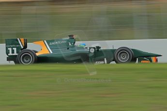 © Octane Photographic Ltd. GP2 Autumn Test – Circuit de Catalunya – Barcelona. Tuesday 30th October 2012 Morning session - Caterham Racing - Lucas Foresti. Digital Ref : 0551cb1d6167