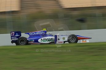 © Octane Photographic Ltd. GP2 Autumn Test – Circuit de Catalunya – Barcelona. Tuesday 30th October 2012 Morning session - Trident Racing - Julian Leal. Digital Ref : 0551cb1d6204