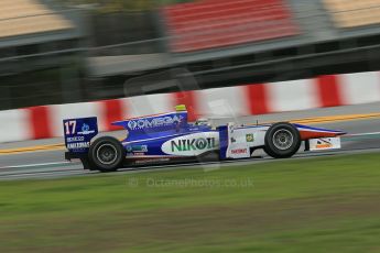 © Octane Photographic Ltd. GP2 Autumn Test – Circuit de Catalunya – Barcelona. Tuesday 30th October 2012 Morning session - Trident Racing - Julian Leal. Digital Ref : 0551cb1d6215