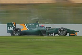 © Octane Photographic Ltd. GP2 Autumn Test – Circuit de Catalunya – Barcelona. Tuesday 30th October 2012 Morning session - Caterham Racing - Alexander Rossi. Digital Ref : 0551cb1d6263