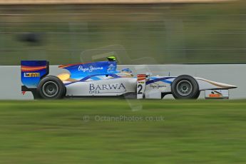 © Octane Photographic Ltd. GP2 Autumn Test – Circuit de Catalunya – Barcelona. Tuesday 30th October 2012 Morning session - Barwa Addax Team - Adrian Quaife-Hobbs. Digital Ref : 0551cb1d6283