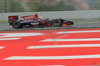 © Octane Photographic Ltd. GP2 Autumn Test – Circuit de Catalunya – Barcelona. Tuesday 30th October 2012 Morning session - Venezuela GP Lazarus - Rene Binder. Digital Ref : 0551cb1d6305