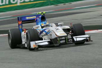 © Octane Photographic Ltd. GP2 Autumn Test – Circuit de Catalunya – Barcelona. Tuesday 30th October 2012 Morning session - Barwa Addax Team - Adrian Quaife-Hobbs. Digital Ref : 0551cb1d6453