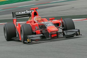 © Octane Photographic Ltd. GP2 Autumn Test – Circuit de Catalunya – Barcelona. Tuesday 30th October 2012 Morning session - Carlin - Felipe Nasr. Digital Ref : 0551cb1d6467