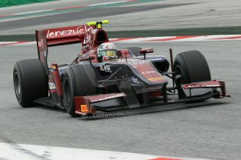 © Octane Photographic Ltd. GP2 Autumn Test – Circuit de Catalunya – Barcelona. Tuesday 30th October 2012 Morning session - Venezuela GP Lazarus - Kevin Giovesi. Digital Ref : 0551cb1d6502