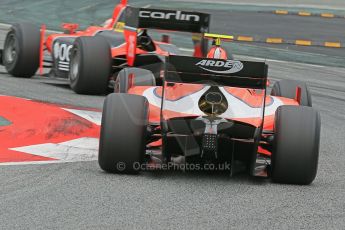 © Octane Photographic Ltd. GP2 Autumn Test – Circuit de Catalunya – Barcelona. Tuesday 30th October 2012 Morning session - Carlin - Felipe Nasr and Arden International - Mitch Evans. Digital Ref : 0551cb1d6516