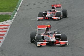 © Octane Photographic Ltd. GP2 Autumn Test – Circuit de Catalunya – Barcelona. Tuesday 30th October 2012 Morning session - Rapax - Stefano Coletti and Daniel Juncadella. Digital Ref : 0551cb1d6541