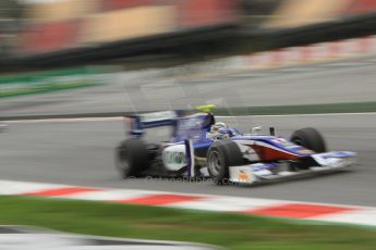 © Octane Photographic Ltd. GP2 Autumn Test – Circuit de Catalunya – Barcelona. Tuesday 30th October 2012 Morning session - Trident Racing - Julian Leal. Digital Ref : 0551cb7d2177