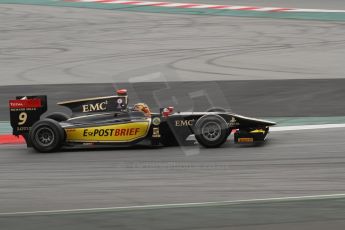 © Octane Photographic Ltd. GP2 Autumn Test – Circuit de Catalunya – Barcelona. Tuesday 30th October 2012 Morning session - Lotus GP - Daniel Abt. Digital Ref : 0551lw7d0114