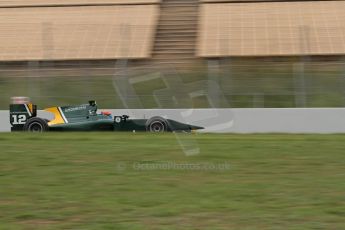 © Octane Photographic Ltd. GP2 Autumn Test – Circuit de Catalunya – Barcelona.  Tuesday 30th October 2012 Morning session - Caterham Racing - Alexander Rossi. Digital Ref : 0551lw7d0162