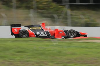 © Octane Photographic Ltd. GP2 Autumn Test – Circuit de Catalunya – Barcelona. Tuesday 30th October 2012 Morning session - Carlin - Felipe Nasr. Digital Ref : 0551lw7d0166