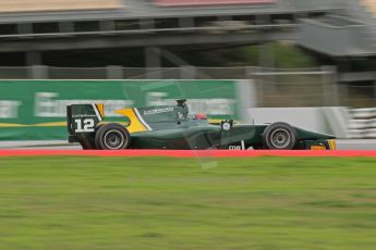 © Octane Photographic Ltd. GP2 Autumn Test – Circuit de Catalunya – Barcelona. Tuesday 30th October 2012 Morning session - Caterham Racing - Alexander Rossi. Digital Ref : 0551lw7d0171