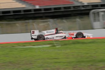 © Octane Photographic Ltd. GP2 Autumn Test – Circuit de Catalunya – Barcelona. Tuesday 30th October 2012 Morning session - Rapax - Daniel Juncadella. Digital Ref : 0551lw7d0175