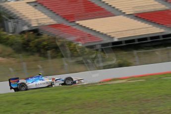 © Octane Photographic Ltd. GP2 Autumn Test – Circuit de Catalunya – Barcelona. Tuesday 30th October 2012 Morning session - Barwa Addax Team - Adrian Quaife-Hobbs. Digital Ref : 0551lw7d0194