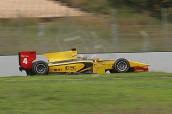 © Octane Photographic Ltd. GP2 Autumn Test – Circuit de Catalunya – Barcelona. Tuesday 30th October 2012 Morning session - Dams - Arthur Pic. Digital Ref : 0551lw7d0200