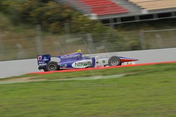 © Octane Photographic Ltd. GP2 Autumn Test – Circuit de Catalunya – Barcelona. Tuesday 30th October 2012 Morning session - Trident Racing - Julian Leal. Digital Ref : 0551lw7d0211