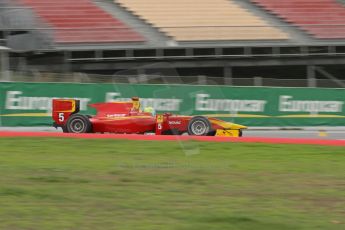 © Octane Photographic Ltd. GP2 Autumn Test – Circuit de Catalunya – Barcelona. Tuesday 30th October 2012 Morning session - Racing Engineering - Andre Negrao. Digital Ref : 0551lw7d0215