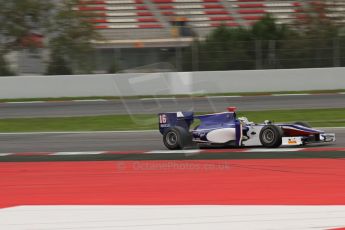 © Octane Photographic Ltd. GP2 Autumn Test – Circuit de Catalunya – Barcelona. Tuesday 30th October 2012 Morning session - Trident Racing - Marcus Ericsson. Digital Ref : 0551lw7d0256