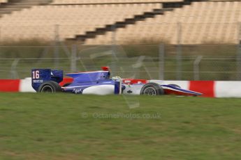 © Octane Photographic Ltd. GP2 Autumn Test – Circuit de Catalunya – Barcelona. Tuesday 30th October 2012 Morning session - Trident Racing - Marcus Ericsson. Digital Ref : 0551lw7d0304