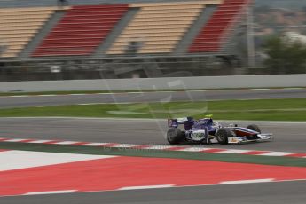 © Octane Photographic Ltd. GP2 Autumn Test – Circuit de Catalunya – Barcelona. Tuesday 30th October 2012 Morning session - Trident Racing - Julian Leal. Digital Ref : 0551lw7d0344