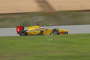 © Octane Photographic Ltd. GP2 Autumn Test – Circuit de Catalunya – Barcelona. Tuesday 30th October 2012 Morning session - Dams - Arthur Pic. Digital Ref : 0551lw7d0365