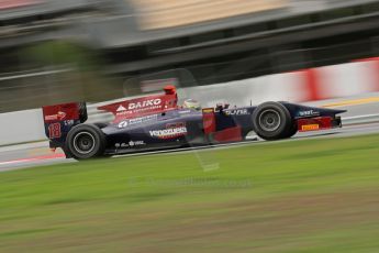 © Octane Photographic Ltd. GP2 Autumn Test – Circuit de Catalunya – Barcelona. Tuesday 30th October 2012 Morning session - Venezuela GP Lazarus - Rene Binder. Digital Ref : 0551lw7d0395