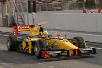 © Octane Photographic Ltd. GP2 Autumn Test – Circuit de Catalunya – Barcelona. Tuesday 30th October 2012 Morning session - Dams - Nigel Melker. Digital Ref : 0551lw7d9811