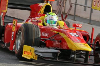 © Octane Photographic Ltd. GP2 Autumn Test – Circuit de Catalunya – Barcelona. Tuesday 30th October 2012 Morning session - Racing Engineering - Andre Negrao. Digital Ref : 0551lw7d9823