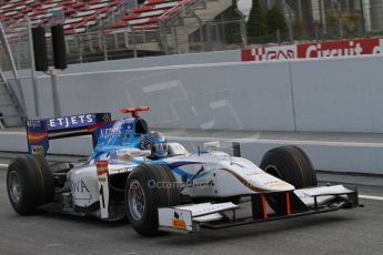 © Octane Photographic Ltd. GP2 Autumn Test – Circuit de Catalunya – Barcelona. Tuesday 30th October 2012 Morning session - Barwa Addax Team - Mike Rosenzweig. Digital Ref : 0551lw7d9848