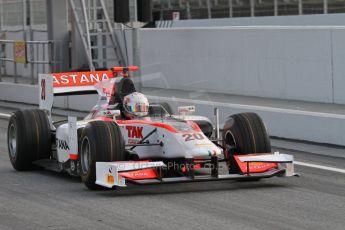 © Octane Photographic Ltd. GP2 Autumn Test – Circuit de Catalunya – Barcelona. Tuesday 30th October 2012 Morning session - Rapax - Stefano Coletti. Digital Ref : 0551lw7d9914