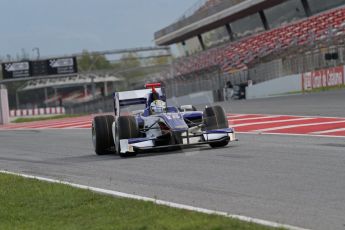 © Octane Photographic Ltd. GP2 Autumn Test – Circuit de Catalunya – Barcelona. Tuesday 30th October 2012 Morning session - Trident Racing - Marcus Ericsson. Digital Ref : 0551lw7d9954