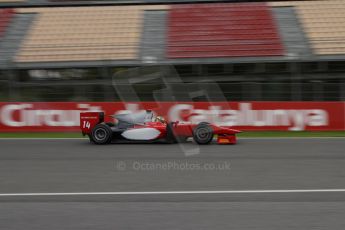 © Octane Photographic Ltd. GP2 Autumn Test – Circuit de Catalunya – Barcelona. Tuesday 30th October 2012 Morning session - Scuderia Coloni - Daniel De Jong. Digital Ref : 0551lw7d9995