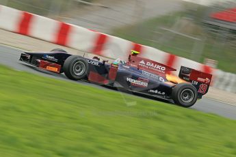 © Octane Photographic Ltd. GP2 Autumn Test – Circuit de Catalunya – Barcelona. Tuesday 30th October 2012 Afternoon sessionVenezuela GP Lazarus - Kevin Giovesi. Digital Ref : 0552cb1d6584