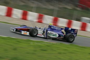 © Octane Photographic Ltd. GP2 Autumn Test – Circuit de Catalunya – Barcelona. Tuesday 30th October 2012 Afternoon session - Trident Racing - Julian Leal. Digital Ref : 0552cb1d6592