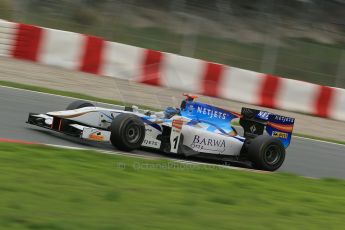 © Octane Photographic Ltd. GP2 Autumn Test – Circuit de Catalunya – Barcelona. Tuesday 30th October 2012 Afternoon session - Barwa Addax Team - Mike Rosenzweig. Digital Ref : 0552cb1d6594