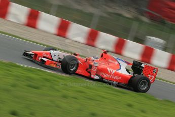 © Octane Photographic Ltd. GP2 Autumn Test – Circuit de Catalunya – Barcelona. Tuesday 30th October 2012 Afternoon session - Arden International - Simon Trummer. Digital Ref : 0552cb1d6631