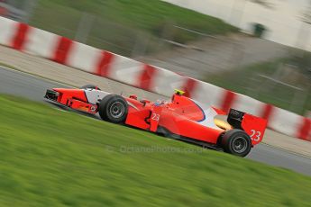 © Octane Photographic Ltd. GP2 Autumn Test – Circuit de Catalunya – Barcelona. Tuesday 30th October 2012 Afternoon session - Arden International - Mitch Evans. Digital Ref : 0552cb1d6679