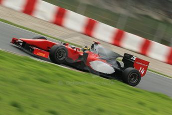 © Octane Photographic Ltd. GP2 Autumn Test – Circuit de Catalunya – Barcelona. Tuesday 30th October 2012 Afternoon session - Scuderia Coloni - Daniel de Jong. Digital Ref : 0552cb1d6685