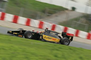 © Octane Photographic Ltd. GP2 Autumn Test – Circuit de Catalunya – Barcelona. Tuesday 30th October 2012 Afternoon session - Lotus GP - Daniel Abt. Digital Ref : 0552cb1d6708