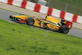 © Octane Photographic Ltd. GP2 Autumn Test – Circuit de Catalunya – Barcelona. Tuesday 30th October 2012 Afternoon session - Dams - Arthur Pic. Digital Ref : 0552cb1d6776