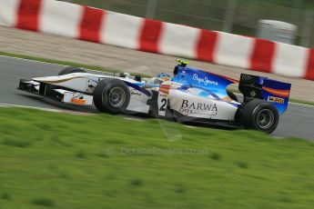 © Octane Photographic Ltd. GP2 Autumn Test – Circuit de Catalunya – Barcelona. Tuesday 30th October 2012 Afternoon session - Barwa Addax Team - Adrian Quaife-Hobbs. Digital Ref : 0552cb1d6799